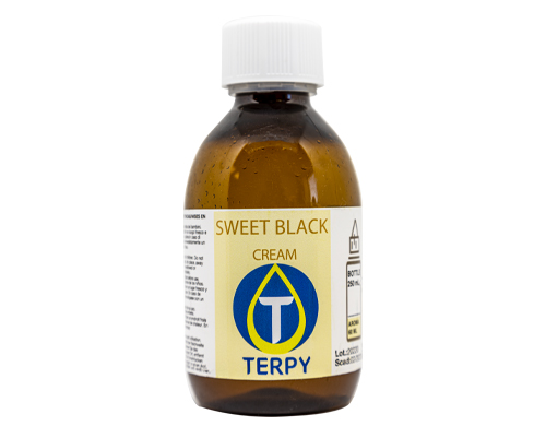 250-ml-Flasche-E-Liquid-Cremig-Sweet-Black 250 ml Flasche E-Liquid Cremig Sweet Black für elektronische Zigarette