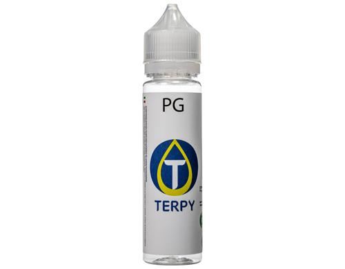 Flasche von E-Liquid Base PG für E Zigarette