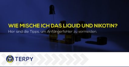 Wie mische ich das dampfer Liquid und Nikotin