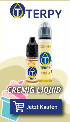 Banner Terpy cremige E-Zigarette-Liquids