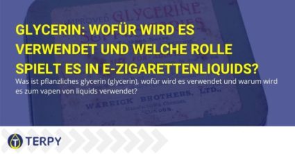 Glycerin: Wofür wird es verwendet und welche Rolle spielt es in e-Zigarettenliquids?