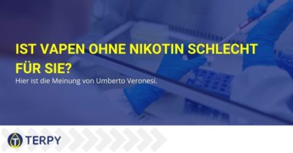 Ist Vapen ohne Nikotin schlecht für Sie? Hier ist die Meinung von Umberto Veronesi.