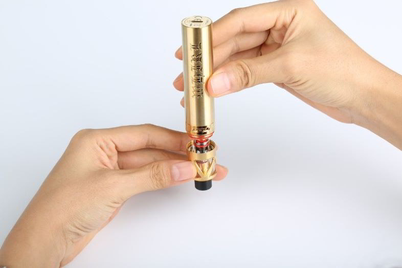 Verbrannter atomizer