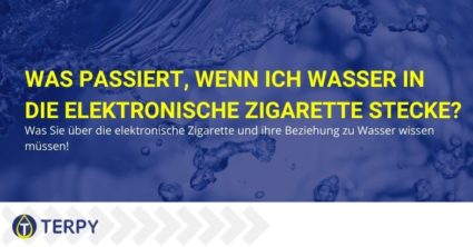 Was passiert, wenn Sie Wasser in die elektronische Zigarette geben?