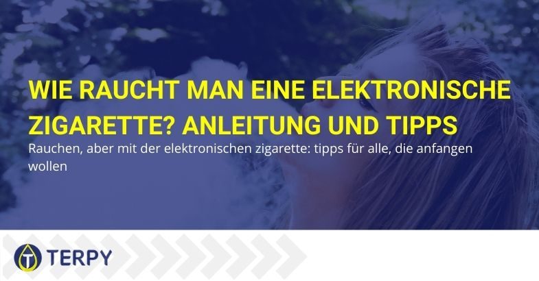 Tipps und Anweisungen zum Verstehen des Rauchens der elektronischen Zigarette