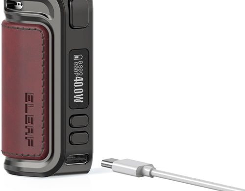iSolo Air E-Zigaretten-Kit mit USB-C-Kabel zum schnellen Aufladen in 40 Minuten