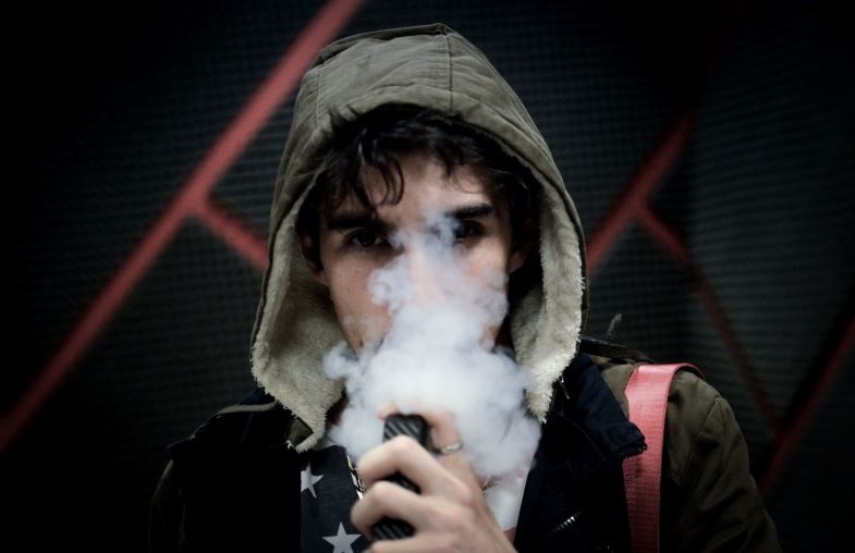 E-Zigarette für pulmonales Dampfen