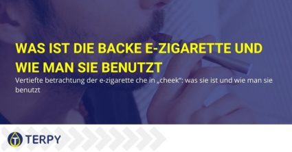 Wie man eine E-Zigarette benutzt und was eine Backe ist