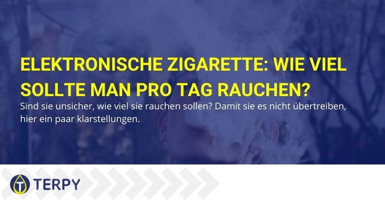 Wie viel Rauchen pro Tag mit einer elektronischen Zigarette?