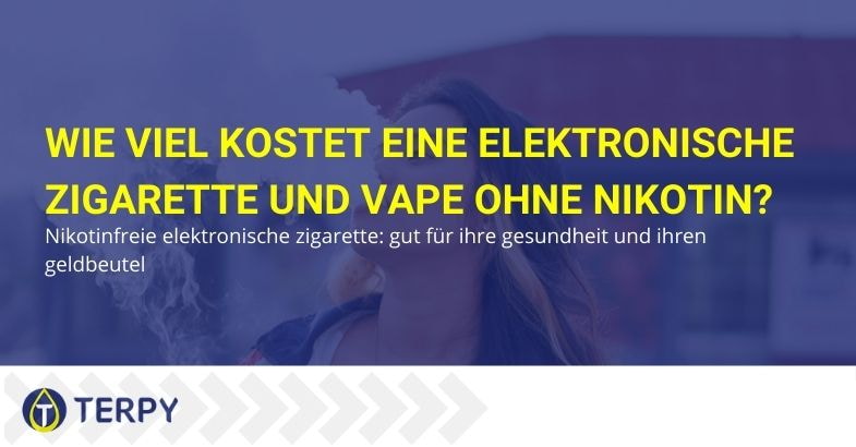 Wie viel kostet eine elektronische Zigarette ohne Nikotin?