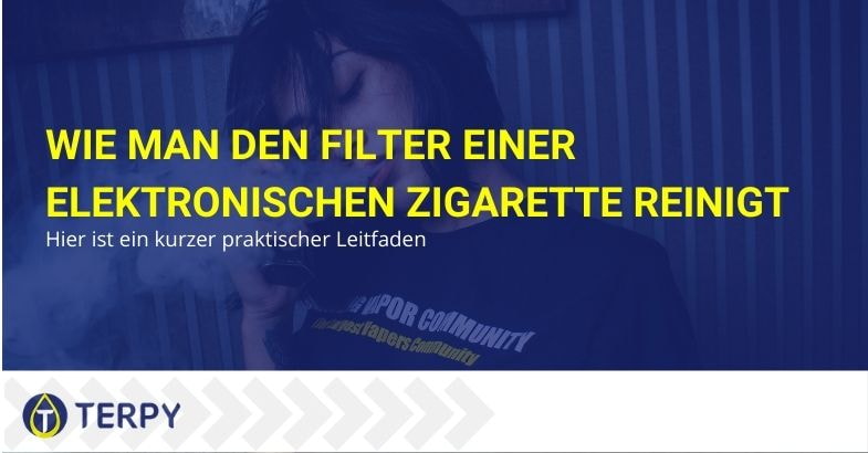 Kurze Anleitung zur Reinigung des Filters der elektronischen Zigarette