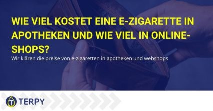 Preise für elektronische Zigaretten in Apotheken und Online-Shops