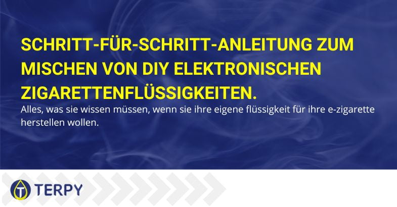 Mischen von DIY-Flüssigkeiten für elektronische Zigaretten