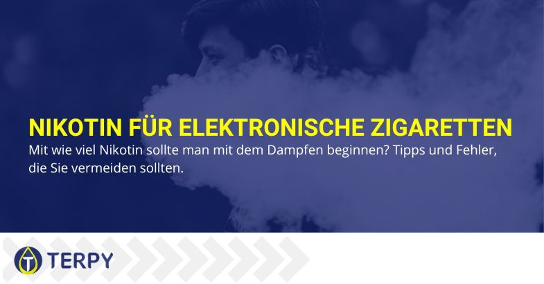 Wie viel Nikotin man verwenden sollte, um mit dem Dampfen einer E-Zigarette zu beginnen