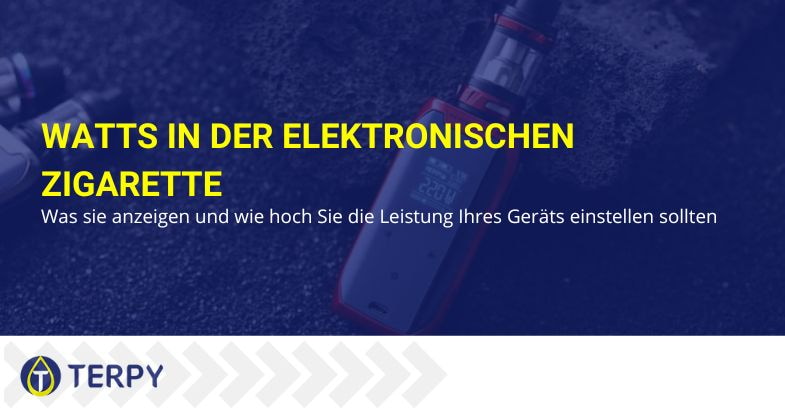 Was bedeuten die Wattzahlen bei der elektronischen Zigarette?