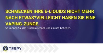 Alles über die Zunge des Vapers