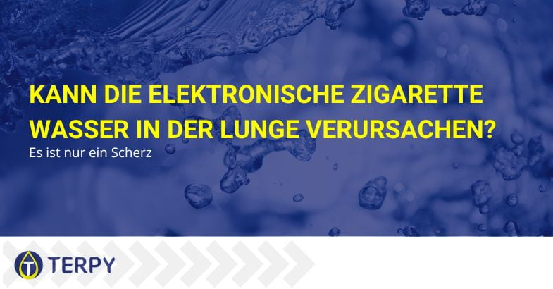 Verursacht die E-Zigarette Wasser in der Lunge?