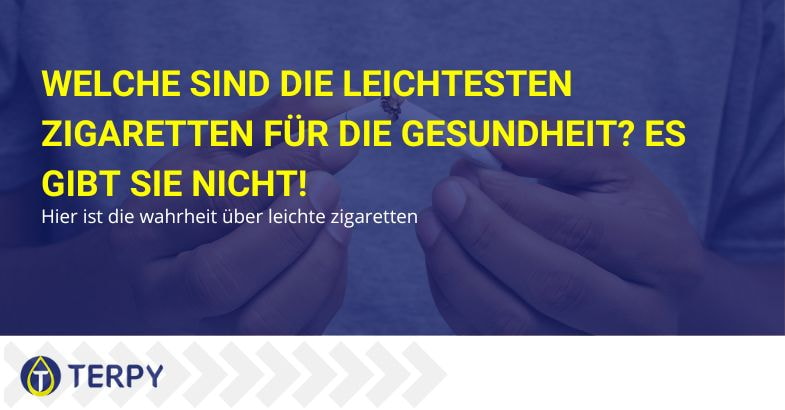 Leichtere Zigaretten für die Gesundheit gibt es nicht