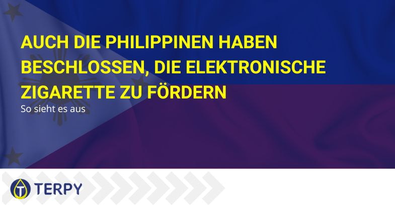 Elektronische Zigarette, gefördert von den Philippinen