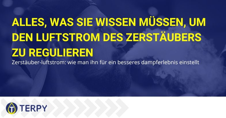 Alles über die Regulierung des Zerstäuberluftstroms | Terpy