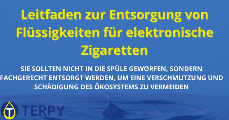 Leitfaden zur Entsorgung von Flüssigkeiten für elektronische Zigaretten