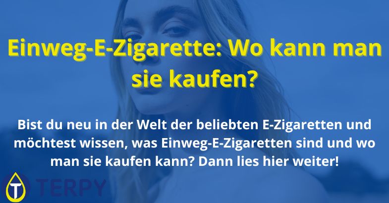 Einweg-E-Zigarette: Wo kann man sie kaufen?